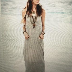Peruvian Connection Zen Pima Cotton and Baby Alpaca Tank Dress